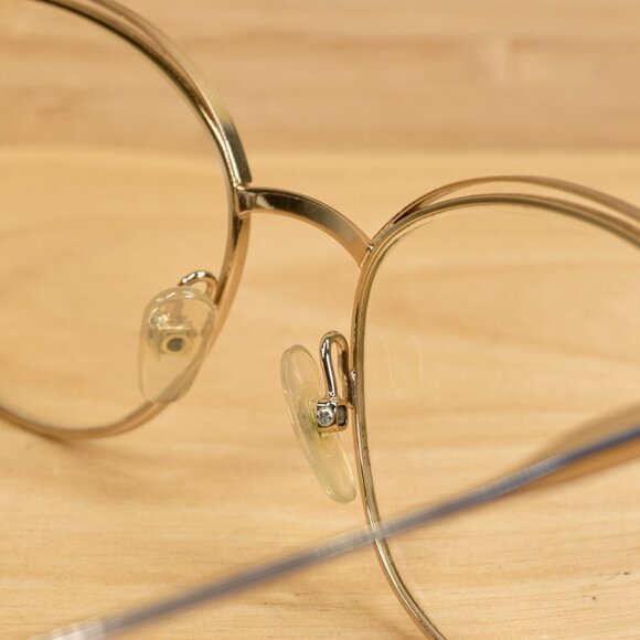 Etnia Barcelona Glasses Frame Vesoul 2GDBL, Light Cat Eye Gold Blue, Spain - Picture 12 of 12